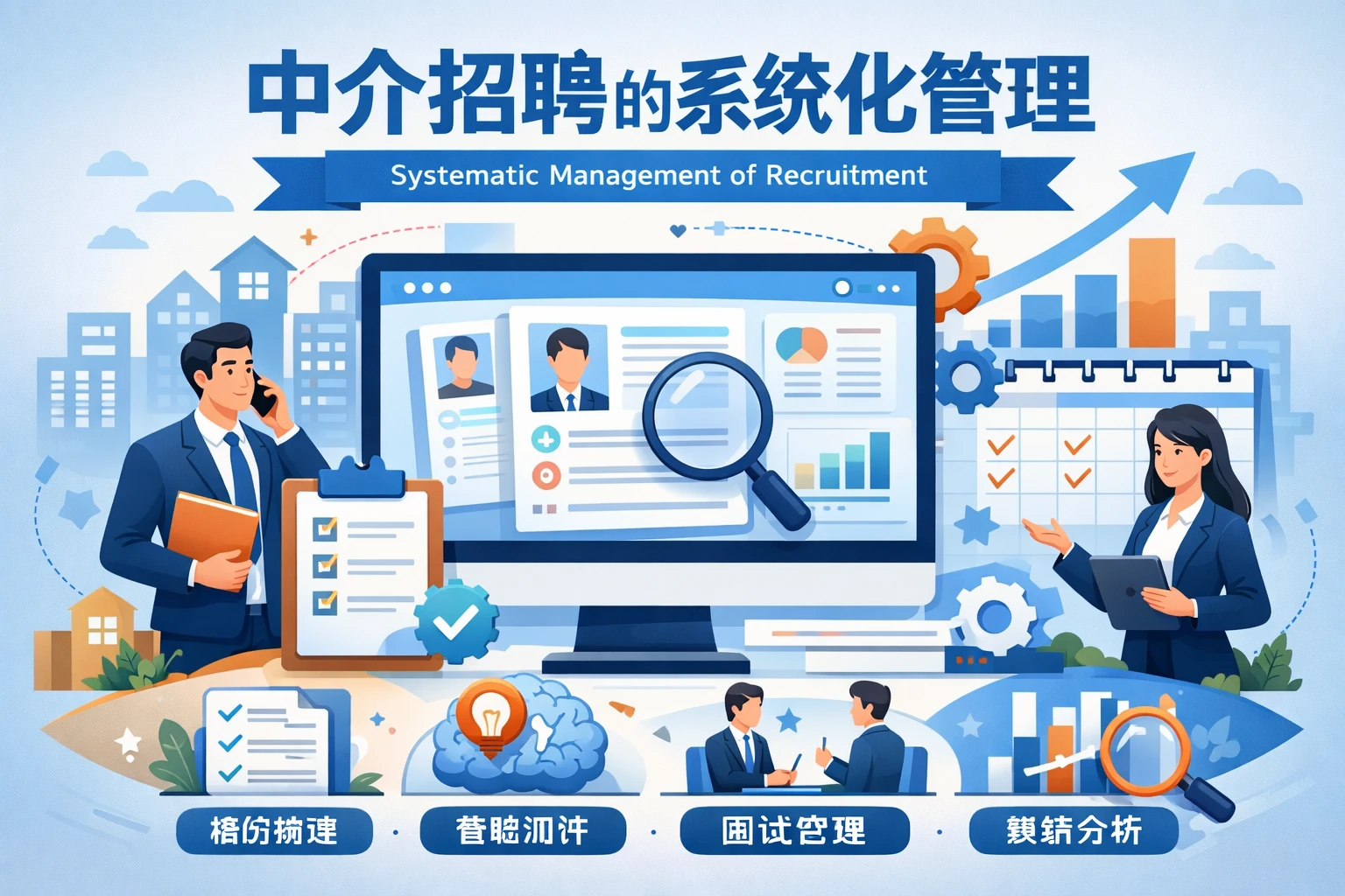 中介招聘的系统化管理