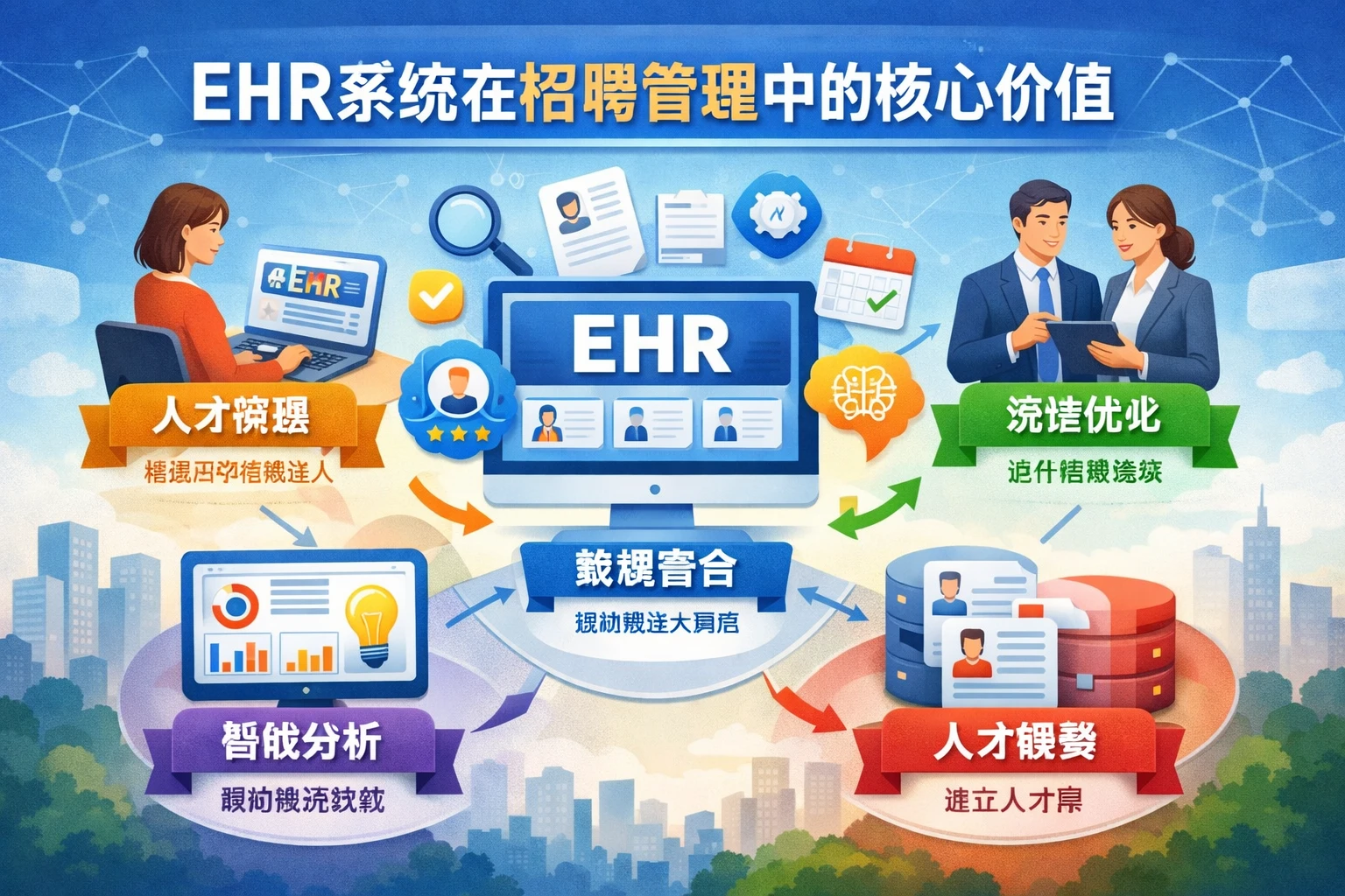 EHR系统在招聘管理中的核心价值