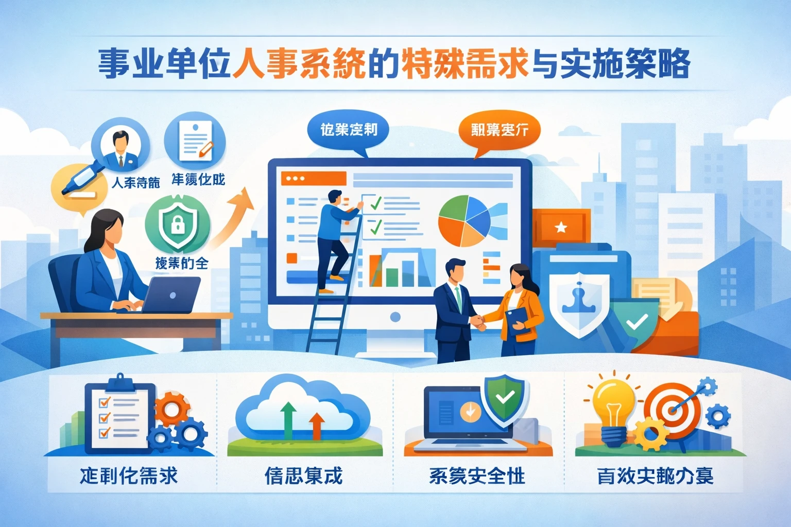 事业单位人事系统的特殊需求与实施策略