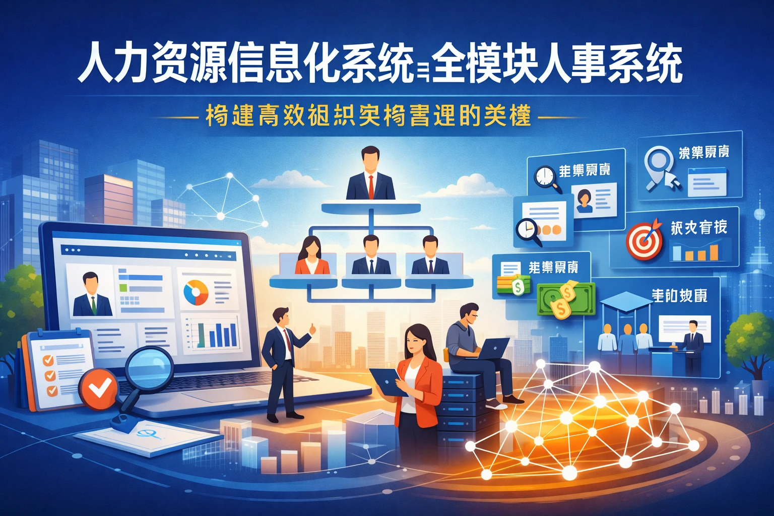 人力资源信息化系统与全模块人事系统：构建高效组织架构管理的关键