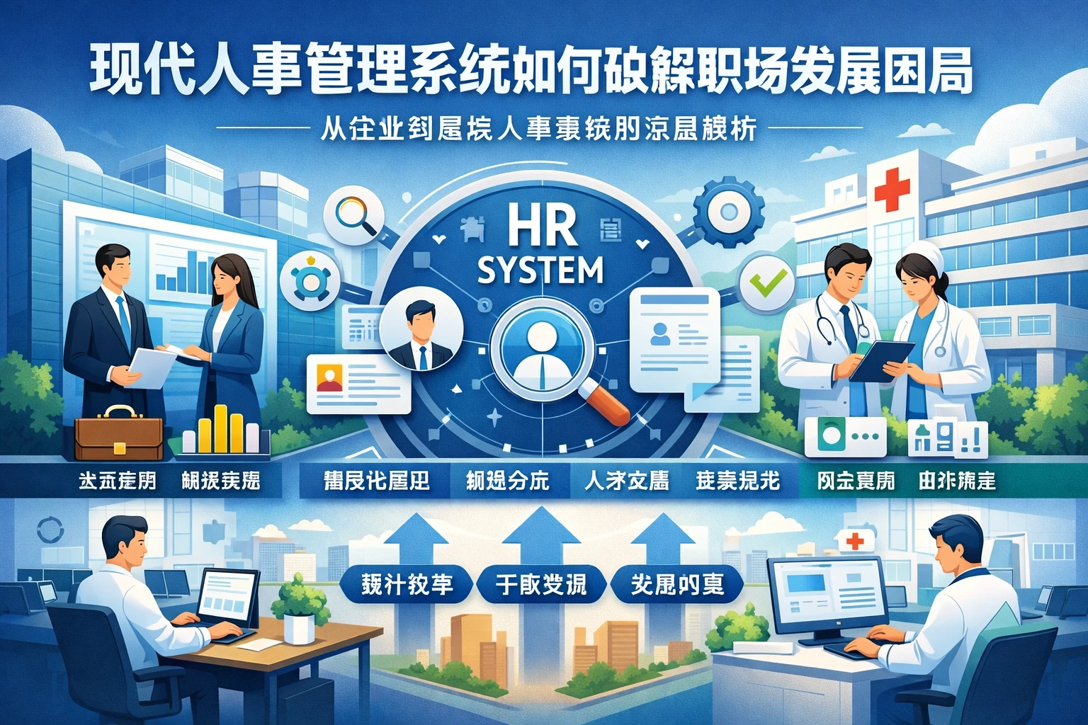 现代人事管理系统如何破解职场发展困局——从企业到医院人事系统的深度解析