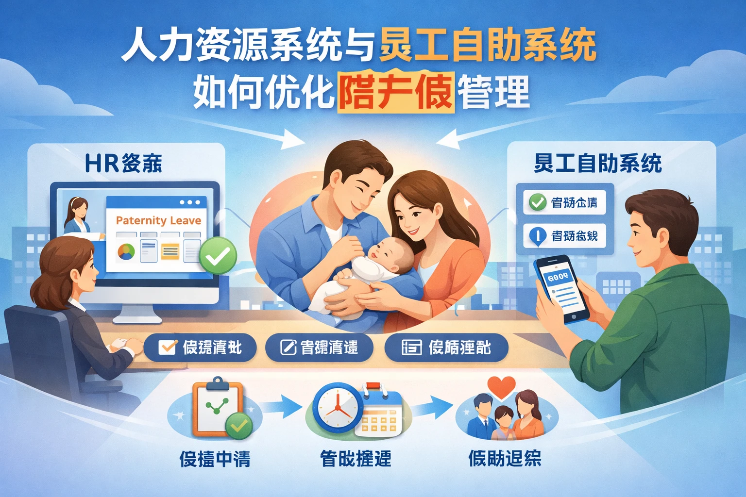人力资源系统与员工自助系统如何优化陪产假管理