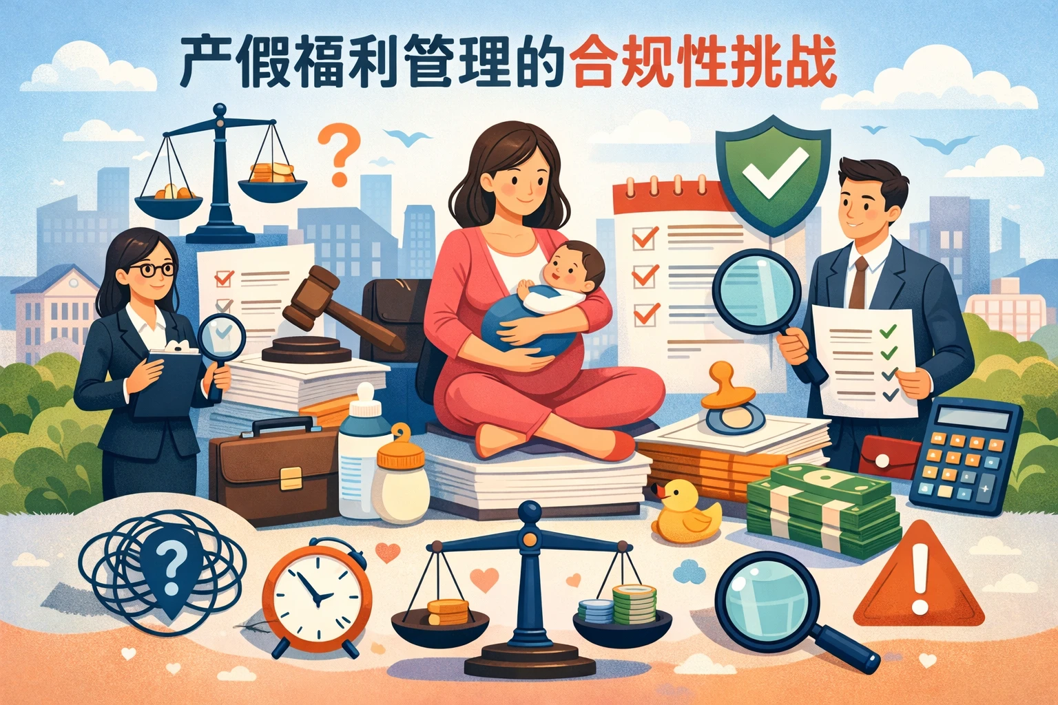 产假福利管理的合规性挑战