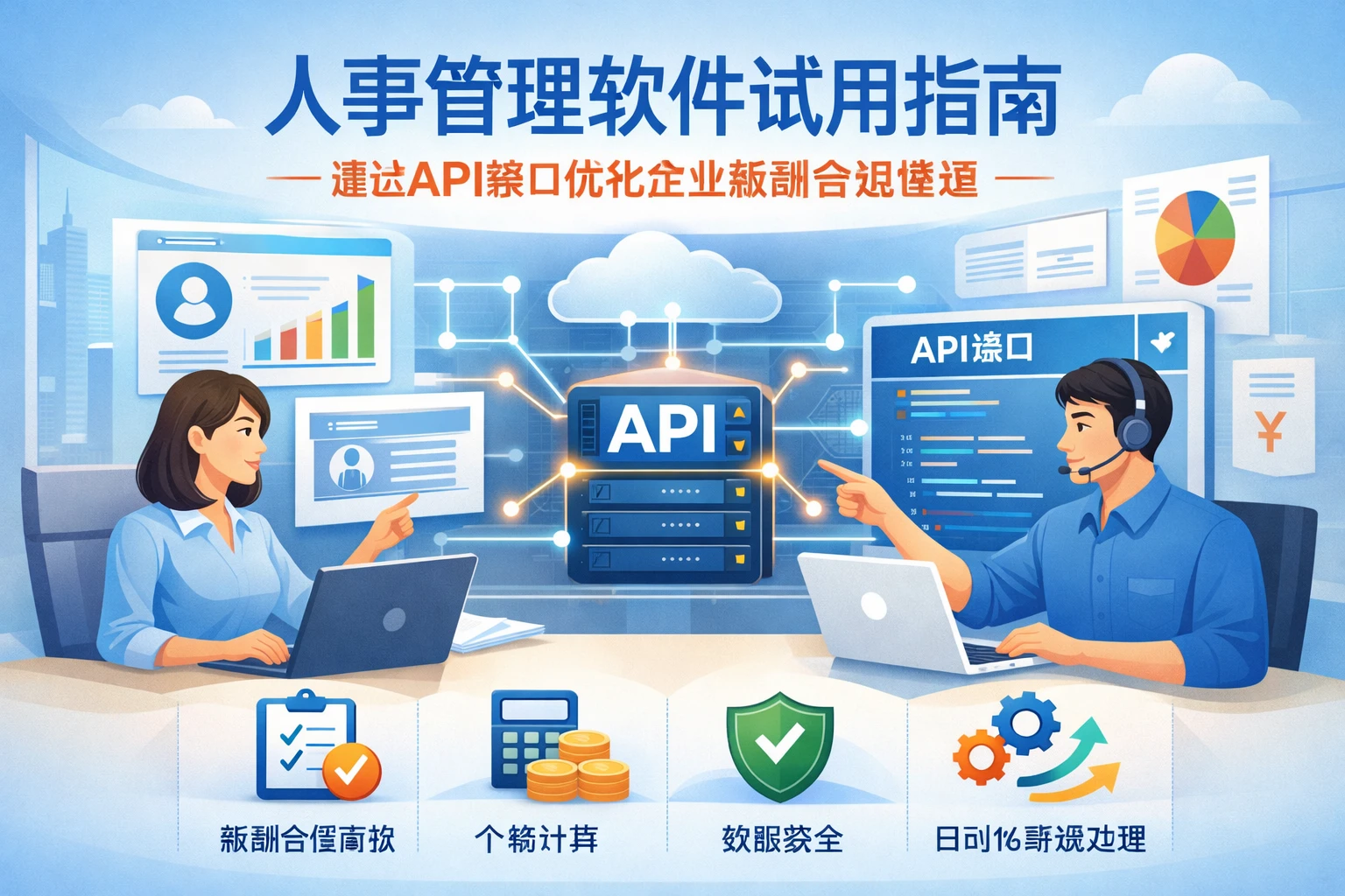 人事管理软件试用指南：通过API接口优化企业薪酬合规管理