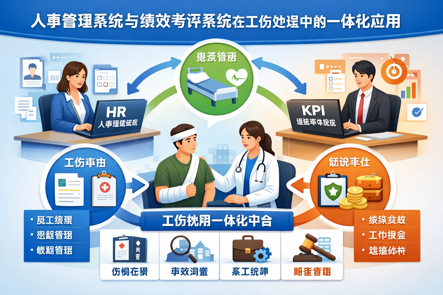 人事管理系统与绩效考评系统在工伤处理中的一体化应用