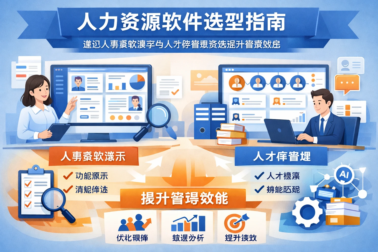 人力资源软件选型指南：通过人事系统演示与人才库管理系统提升管理效能