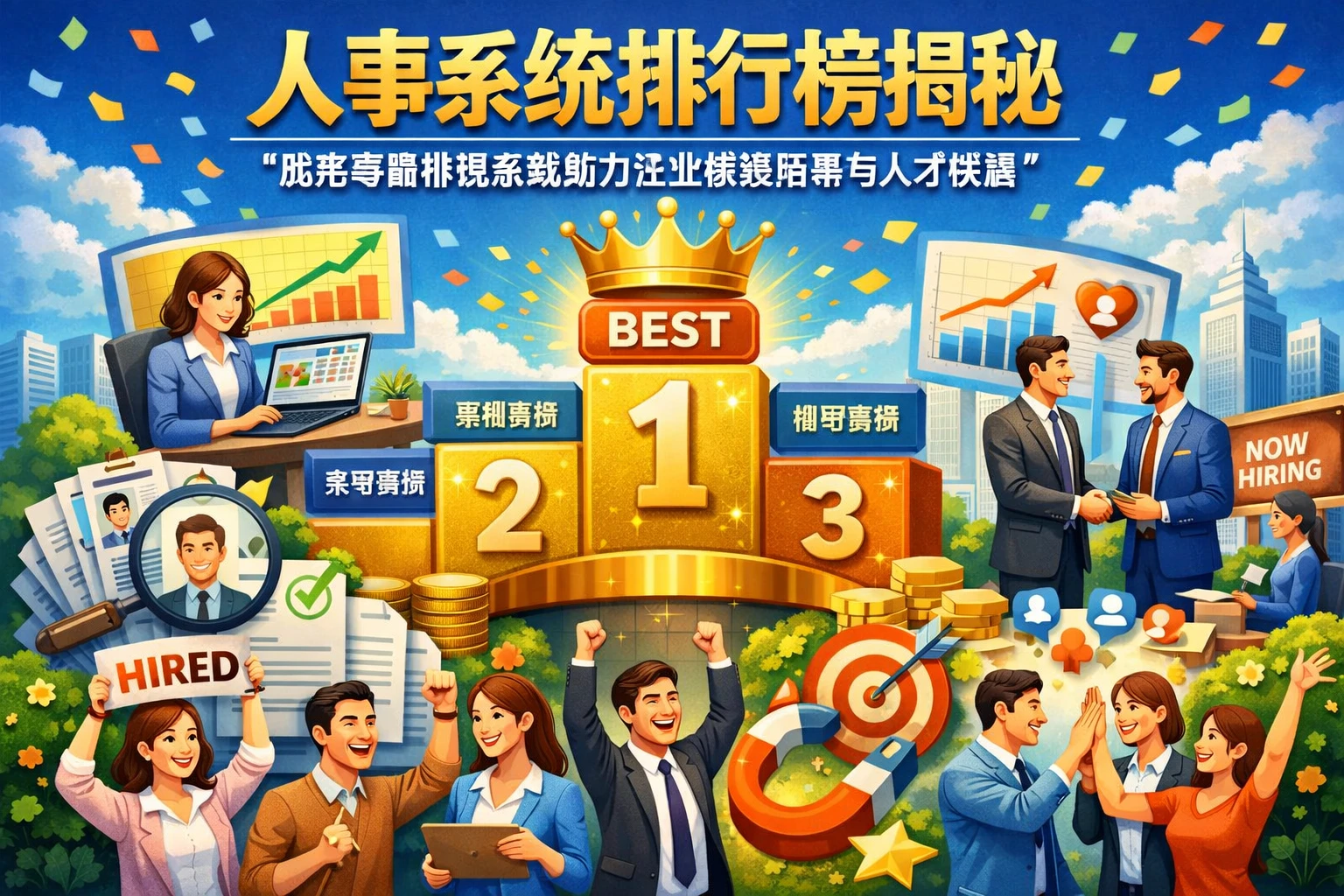 人事系统排行榜揭秘：优秀考勤排班系统如何助力企业快速招聘与人才保留