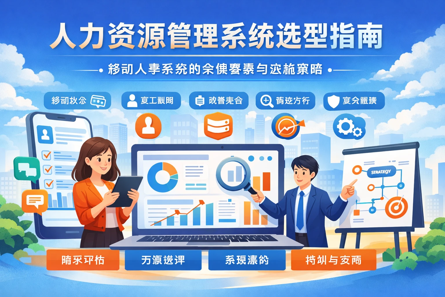 人力资源管理系统选型指南：移动人事系统的关键要素与实施策略