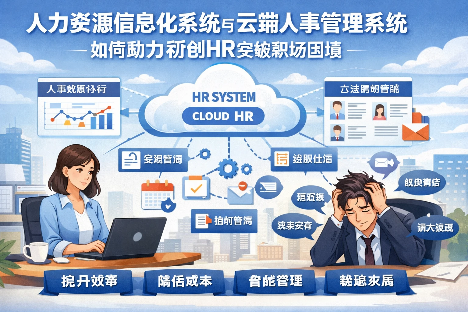 人力资源信息化系统与云端人事管理系统如何助力初创HR突破职场困境
