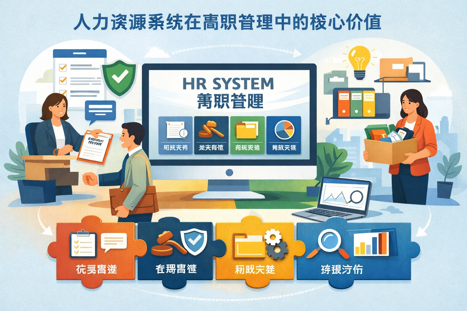 人力资源系统在离职管理中的核心价值