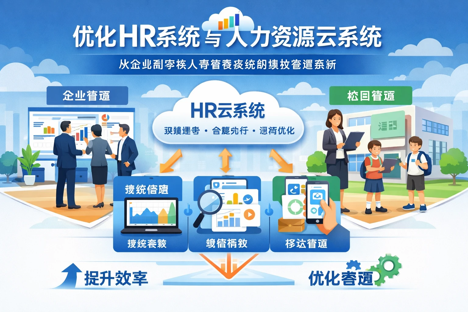 优化HR系统与人力资源云系统：从企业到学校人事管理系统的绩效管理革新