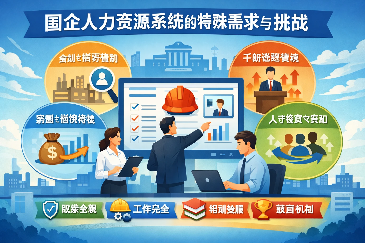 国企人力资源系统的特殊需求与挑战