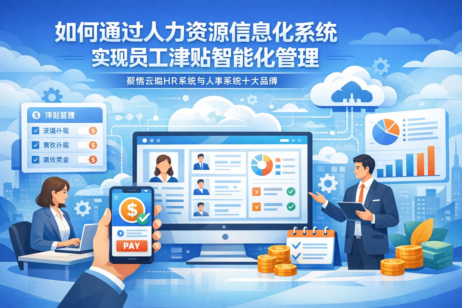 如何通过人力资源信息化系统实现员工津贴智能化管理 - 聚焦云端HR系统与人事系统十大品牌