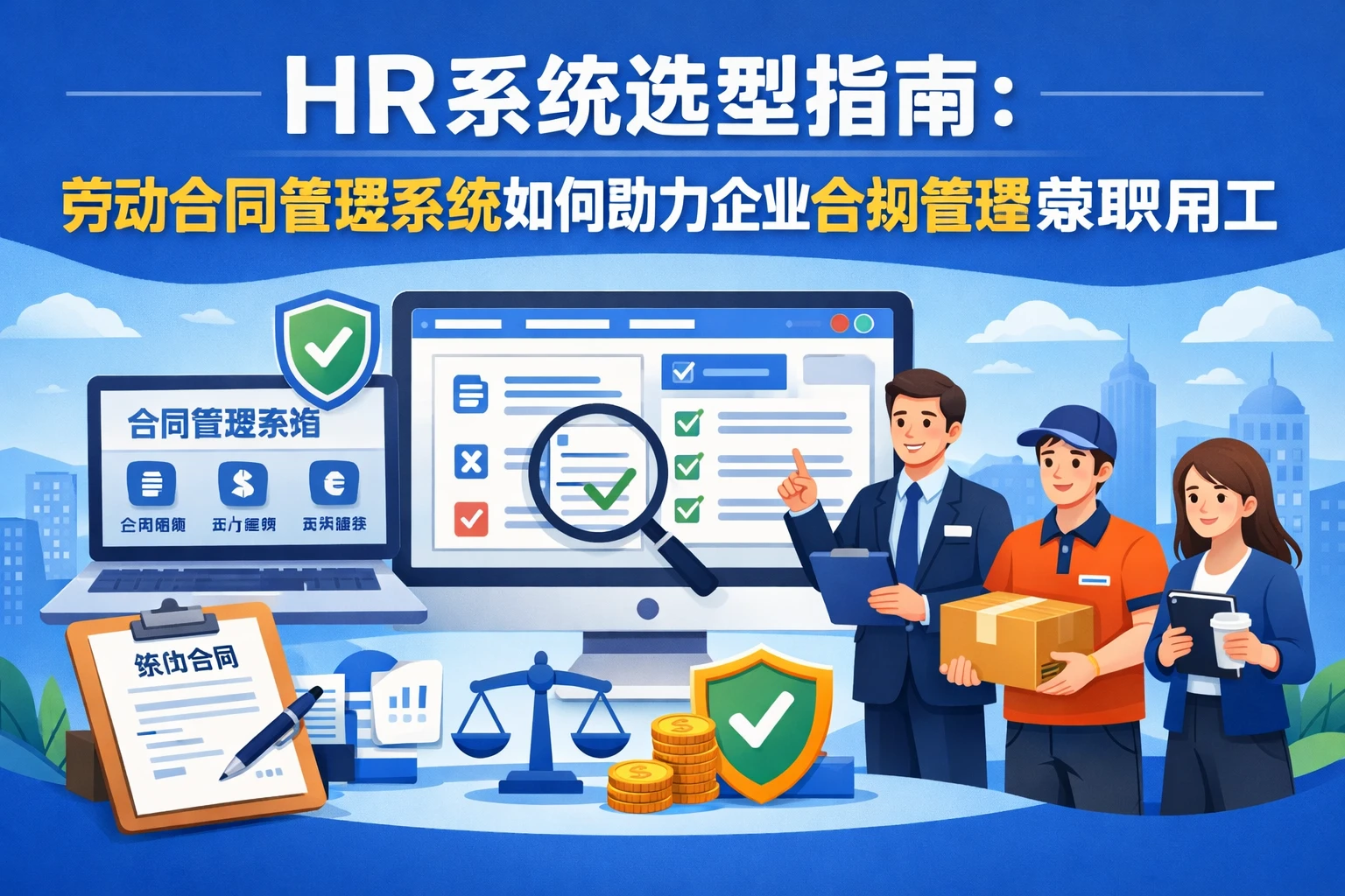 HR系统选型指南：劳动合同管理系统如何助力企业合规管理兼职用工