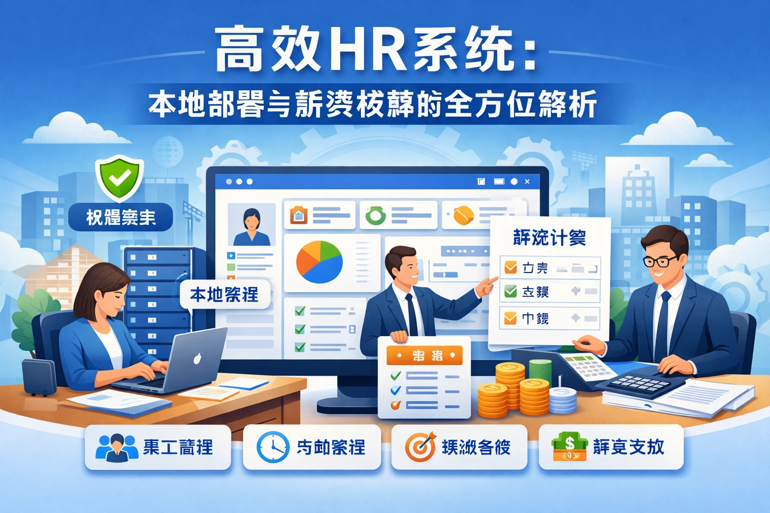 高效HR系统：本地部署与薪资核算的全方位解析