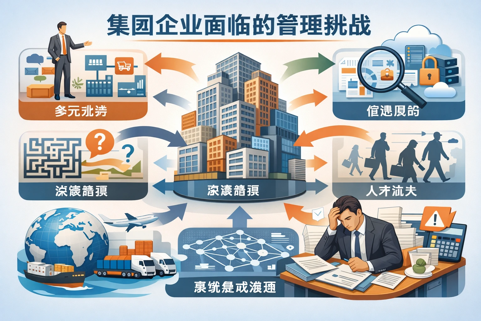 集团企业面临的管理挑战