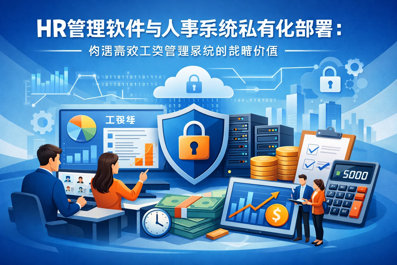 HR管理软件与人事系统私有化部署：构建高效工资管理系统的战略价值