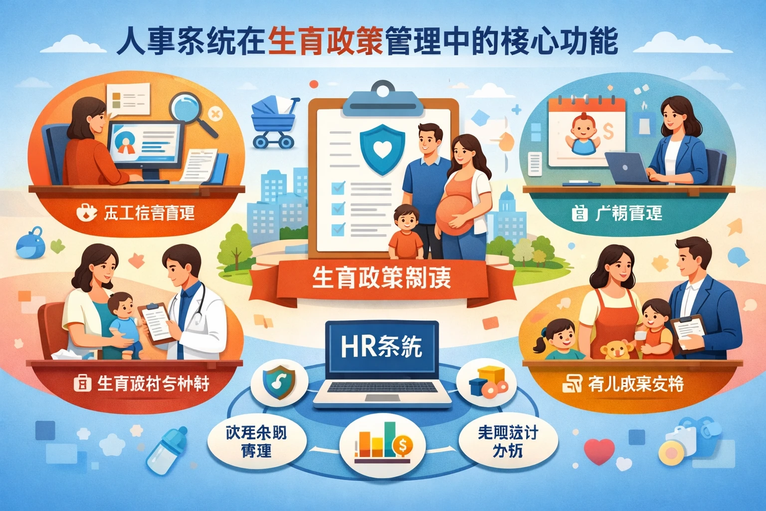 人事系统在生育政策管理中的核心功能