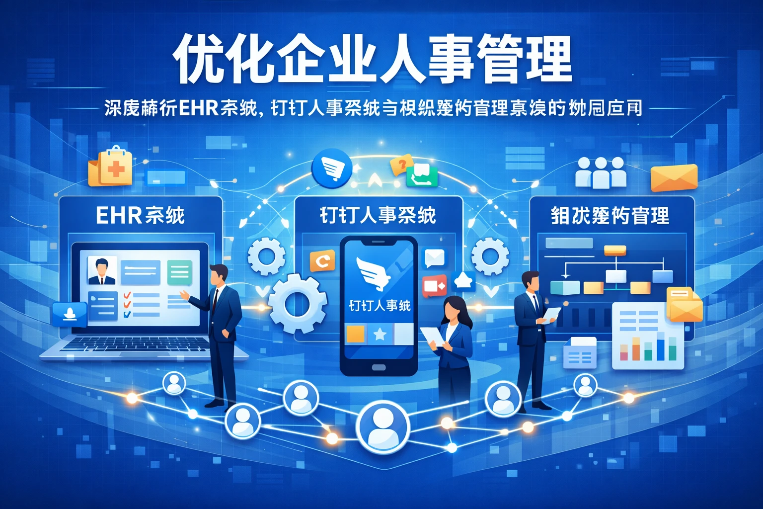 优化企业人事管理——深度解析EHR系统、钉钉人事系统与组织架构管理系统的协同应用