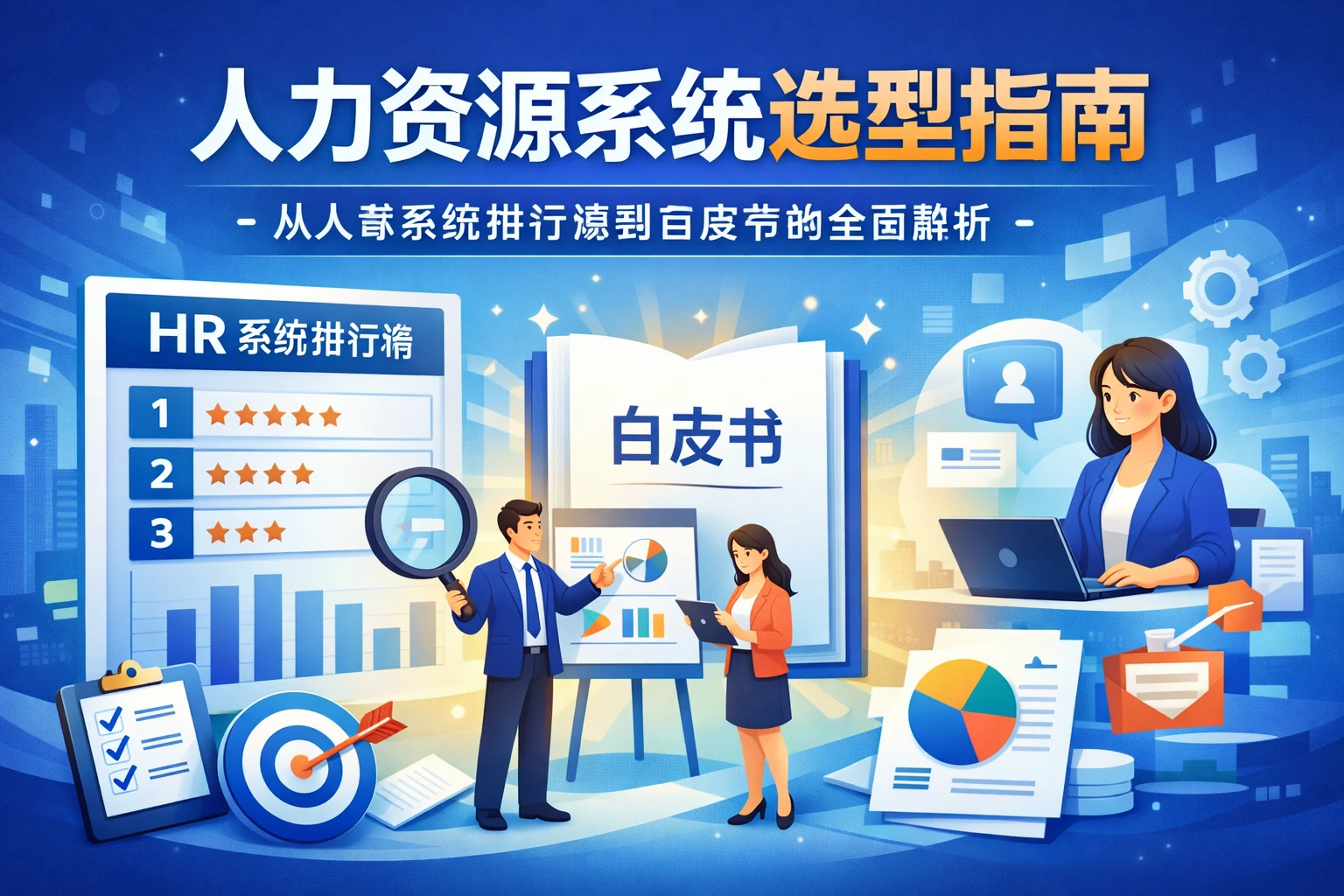 人力资源系统选型指南：从人事系统排行榜到白皮书的全面解析