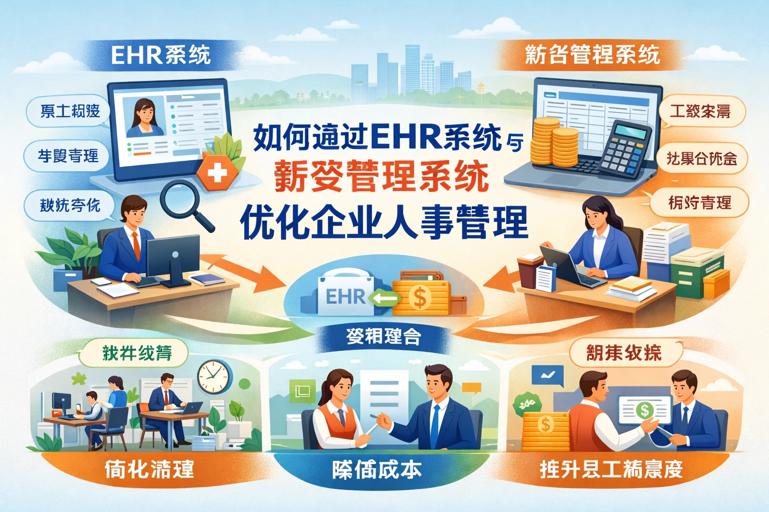 如何通过EHR系统与薪资管理系统优化企业人事管理