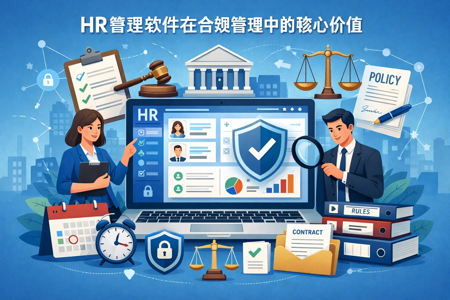 HR管理软件在合规管理中的核心价值