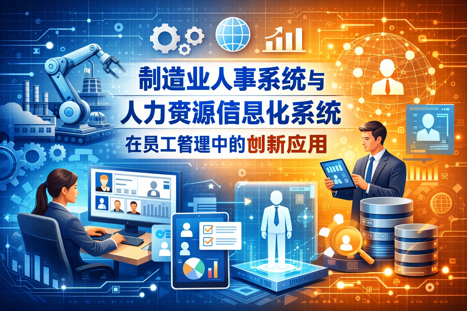 制造业人事系统与人力资源信息化系统在员工管理中的创新应用