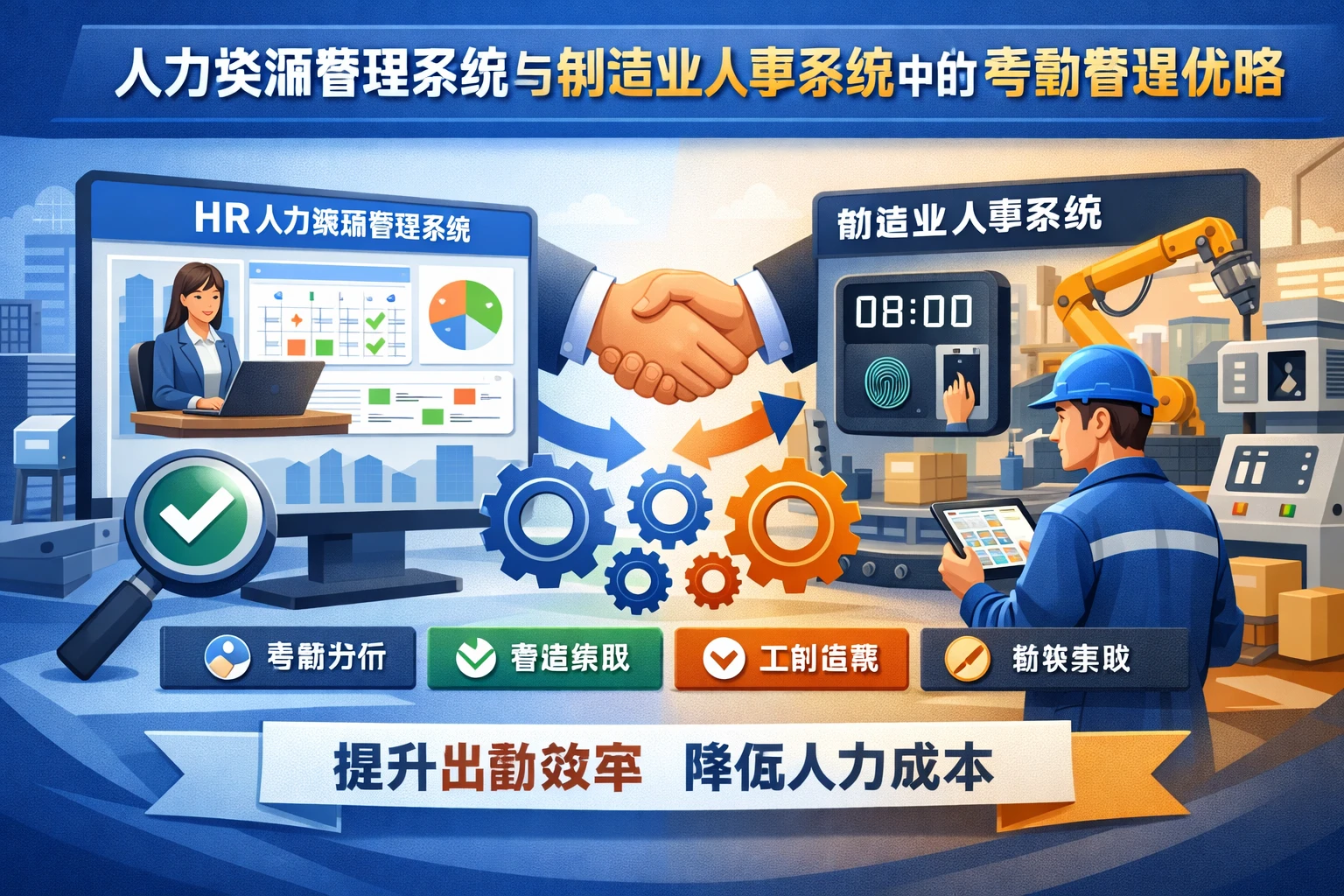 人力资源管理系统与制造业人事系统中的考勤管理优化策略