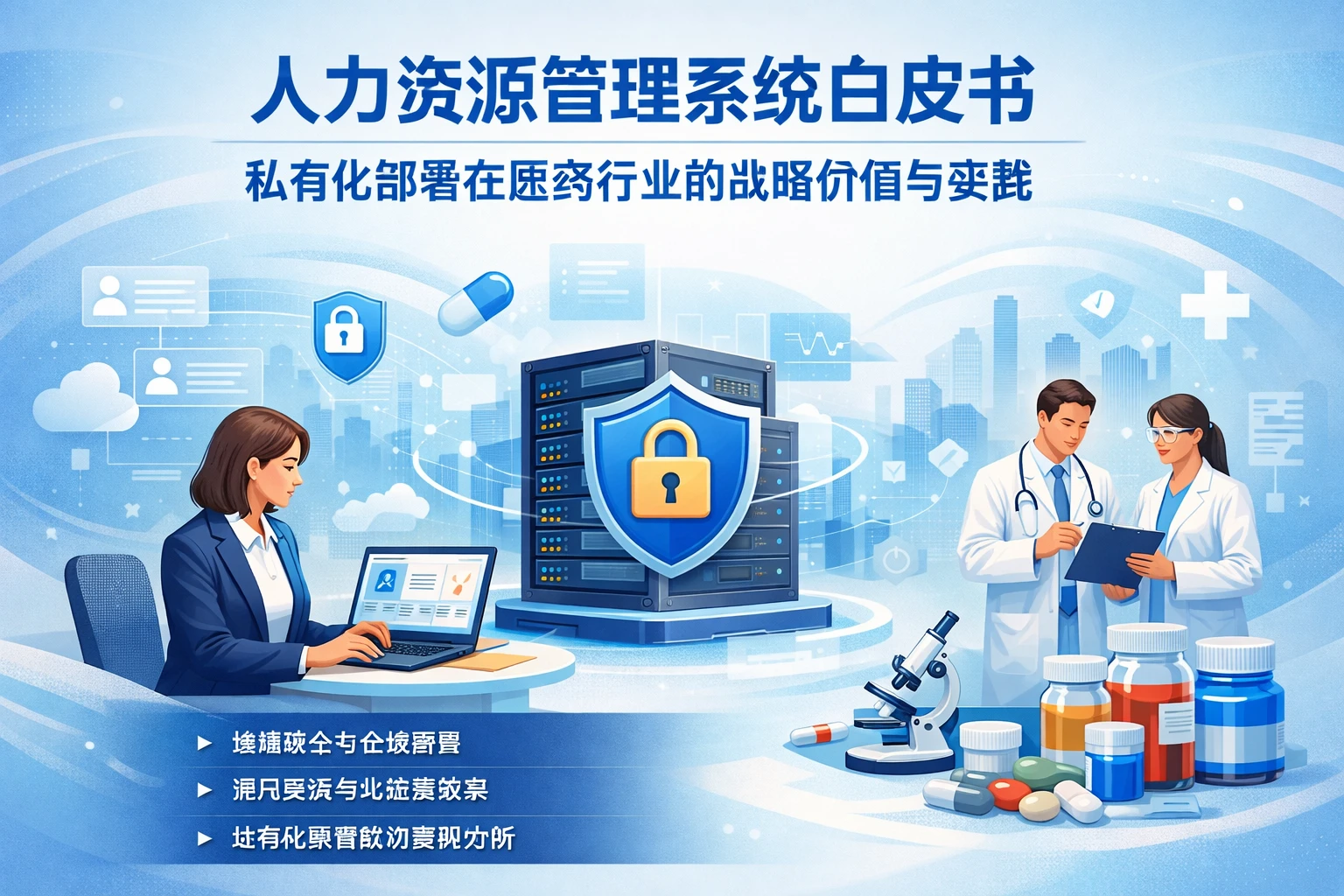 人力资源管理系统白皮书：私有化部署在医药行业的战略价值与实践