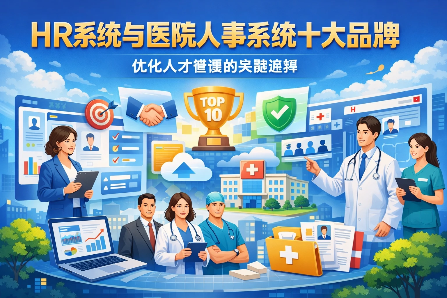 HR系统与医院人事系统十大品牌：优化人才管理的关键选择