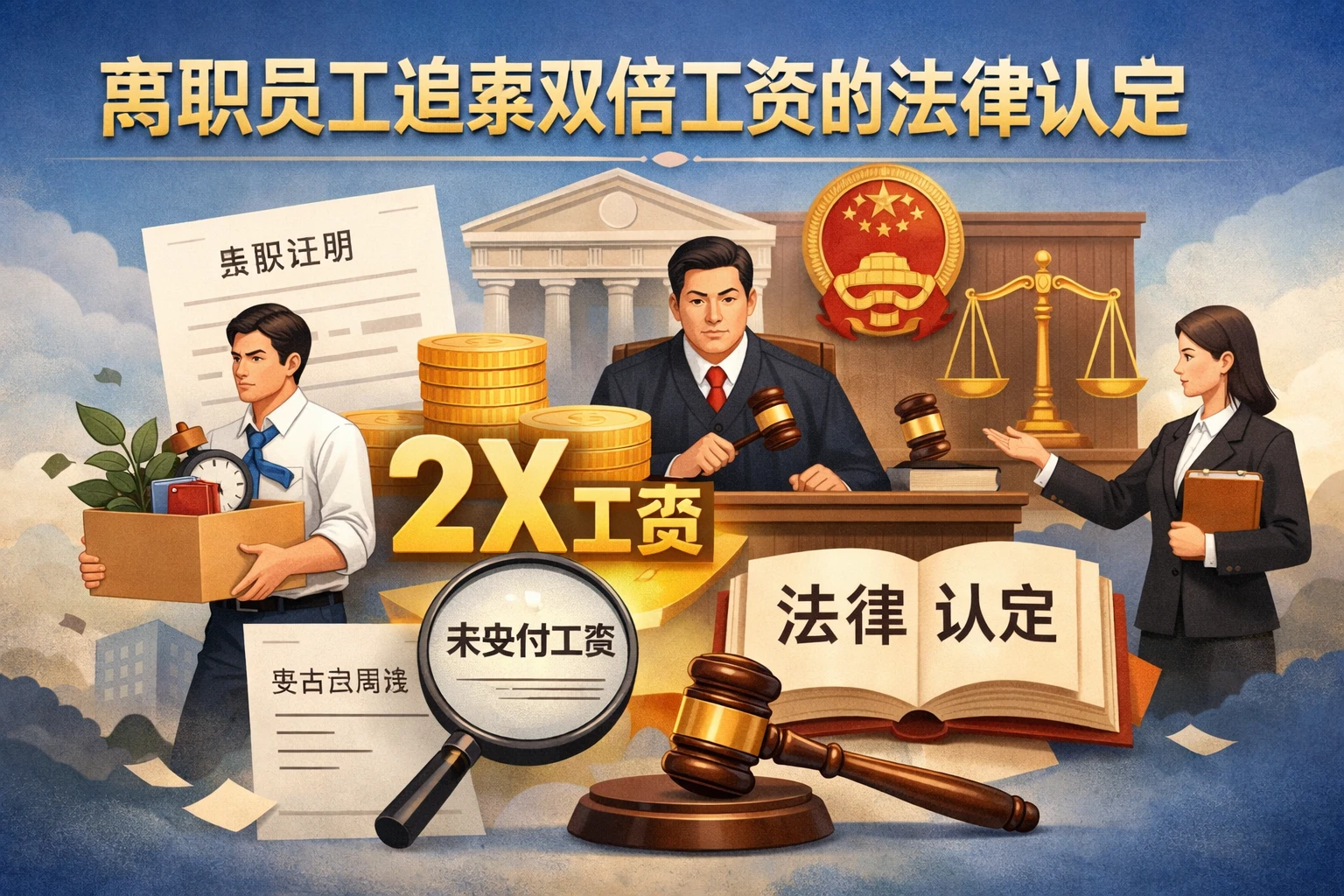 离职员工追索双倍工资的法律认定