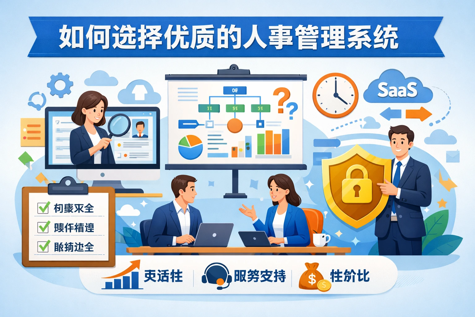 如何选择优质的人事管理系统