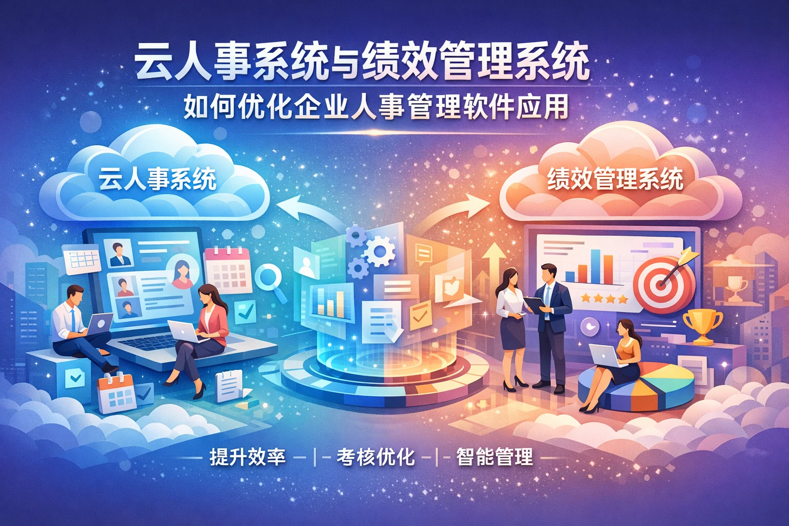 云人事系统与绩效管理系统如何优化企业人事管理软件应用