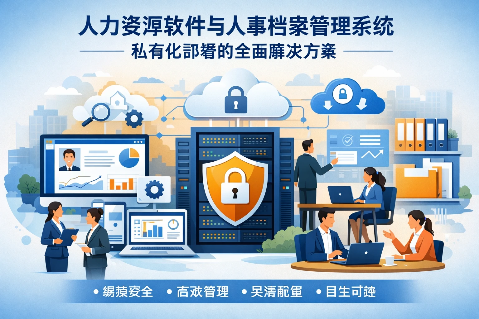 人力资源软件与人事档案管理系统私有化部署的全面解决方案