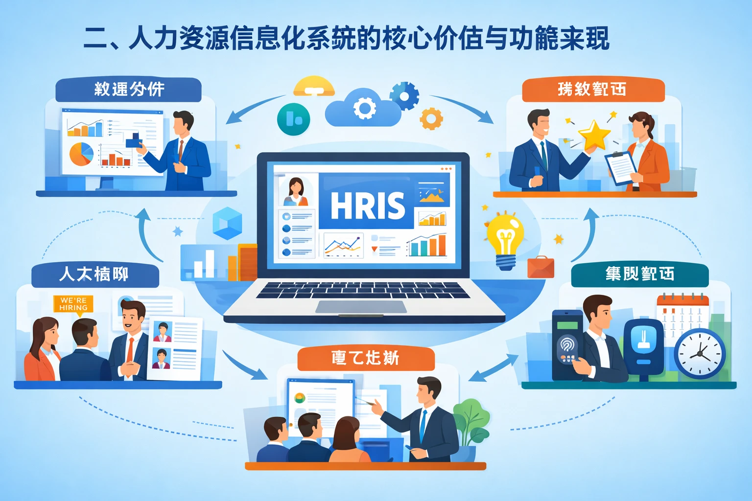 二、人力资源信息化系统的核心价值与功能实现