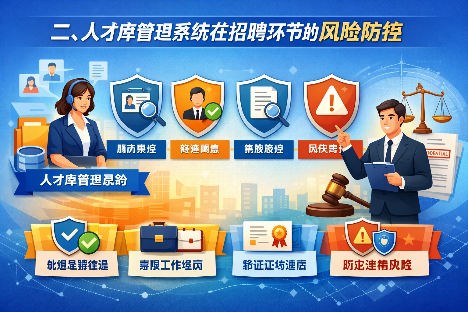 二、人才库管理系统在招聘环节的风险防控