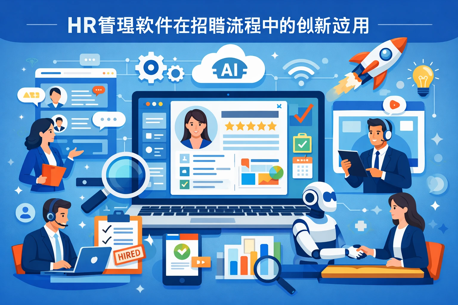 HR管理软件在招聘流程中的创新应用