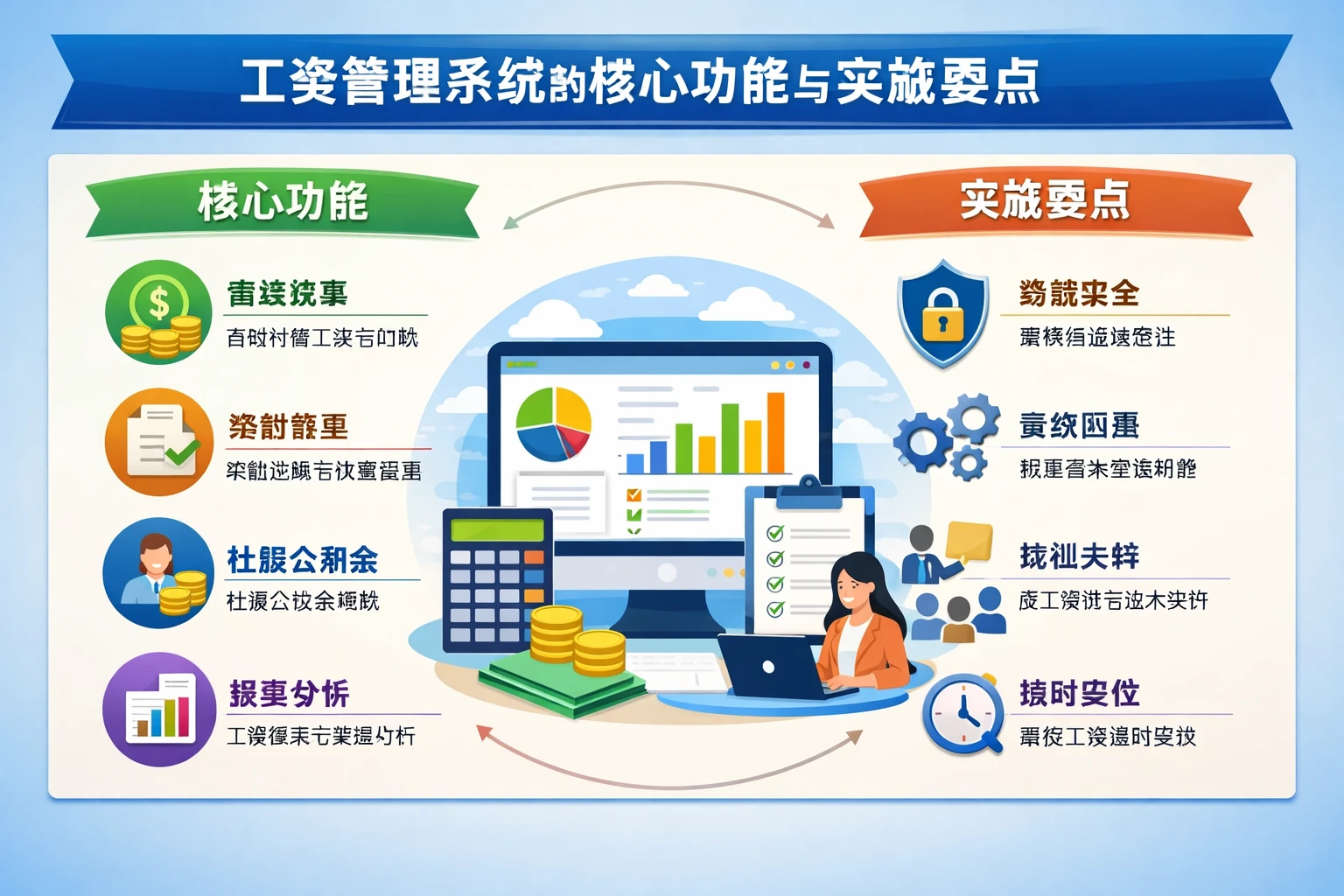 工资管理系统的核心功能与实施要点