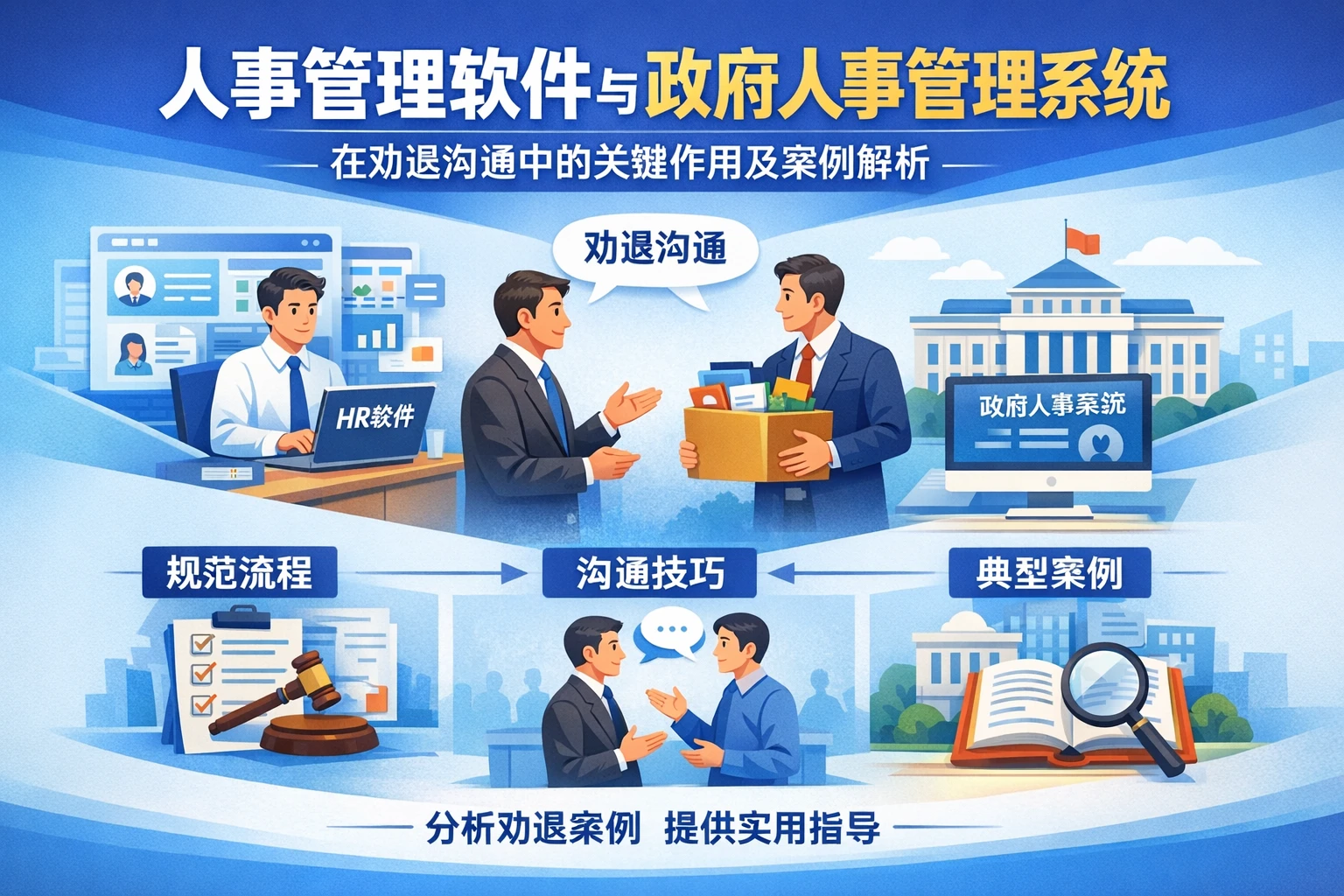 人事管理软件与政府人事管理系统在劝退沟通中的关键作用及案例解析