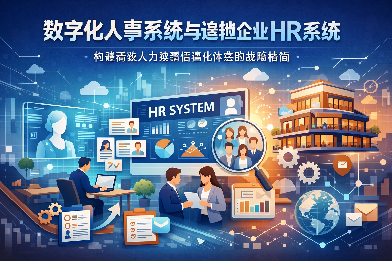 数字化人事系统与连锁企业HR系统：构建高效人力资源信息化体系的战略指南