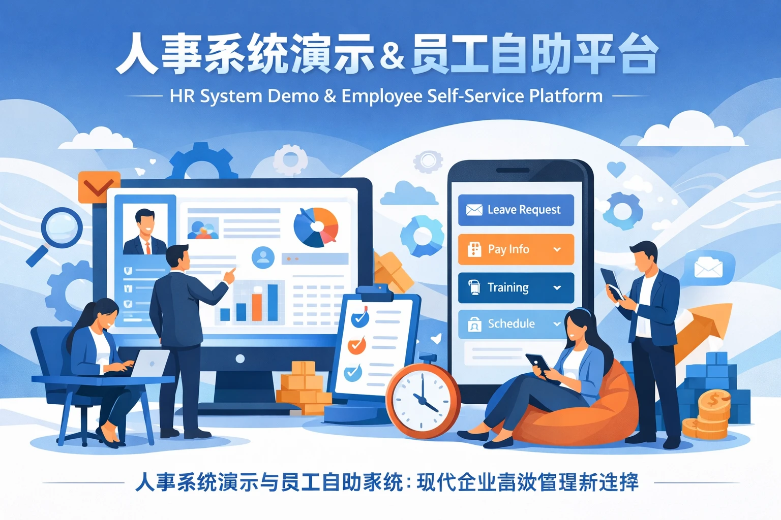 人事系统演示与员工自助系统：现代企业高效管理新选择