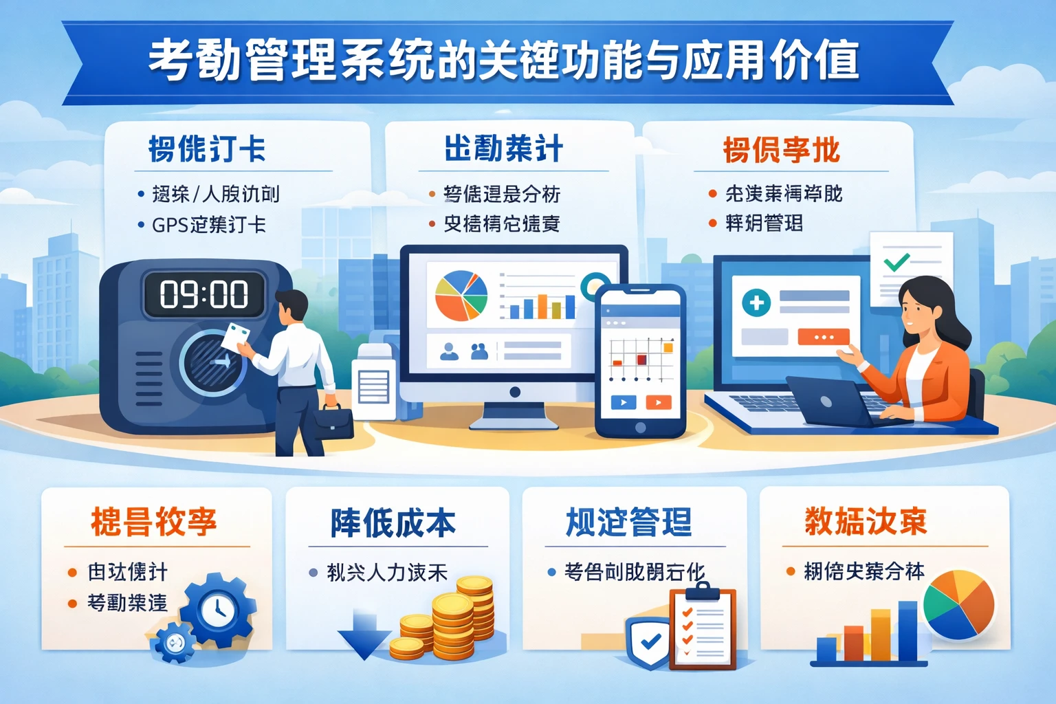 考勤管理系统的关键功能与应用价值