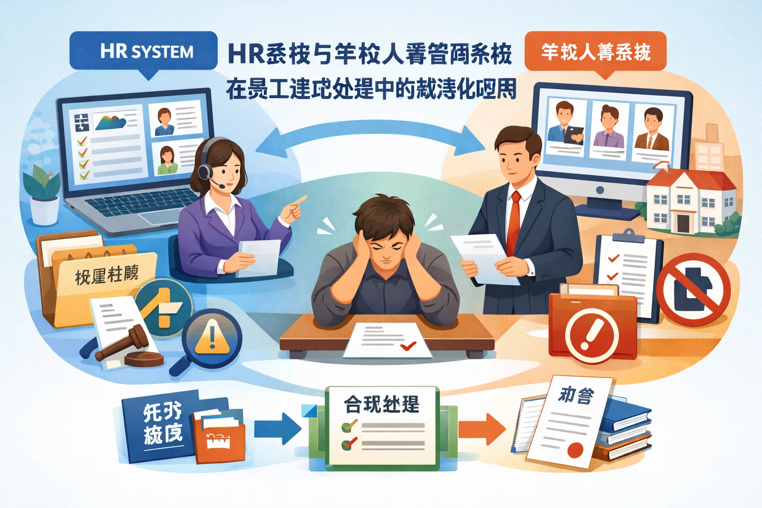 HR系统与学校人事管理系统在员工违纪处理中的规范化应用