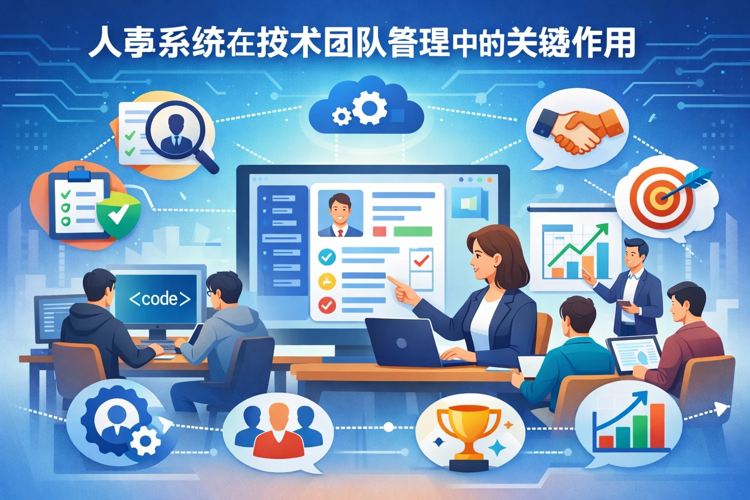 人事系统在技术团队管理中的关键作用