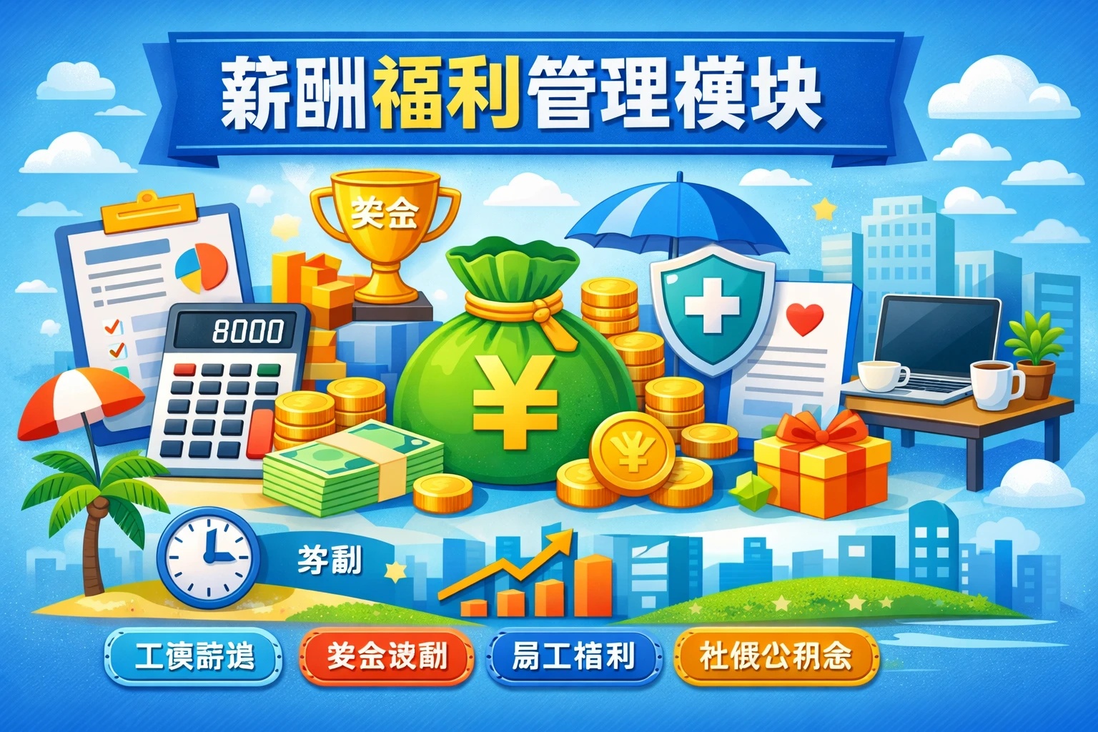 薪酬福利管理模块