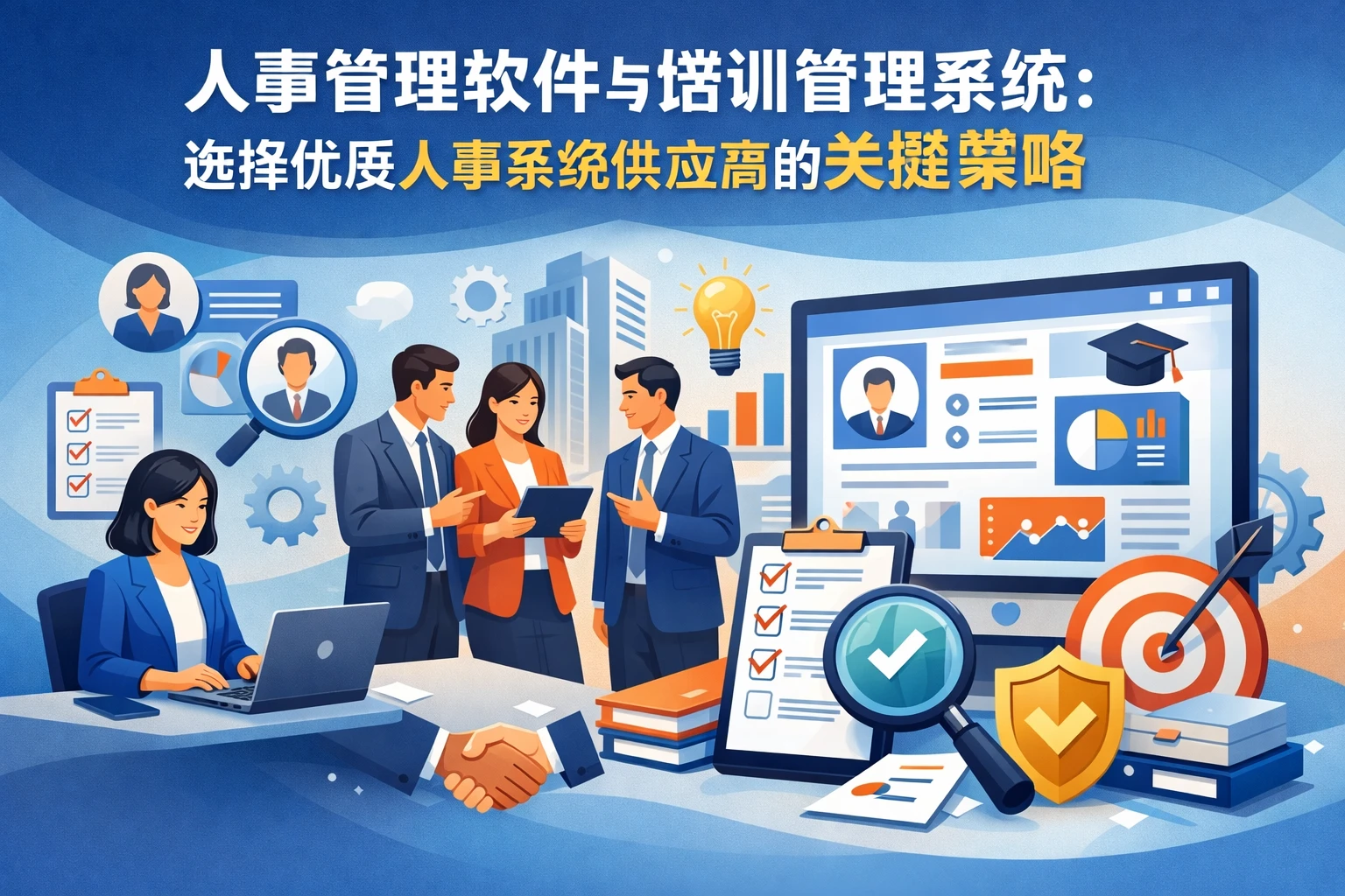 人事管理软件与培训管理系统：选择优质人事系统供应商的关键策略