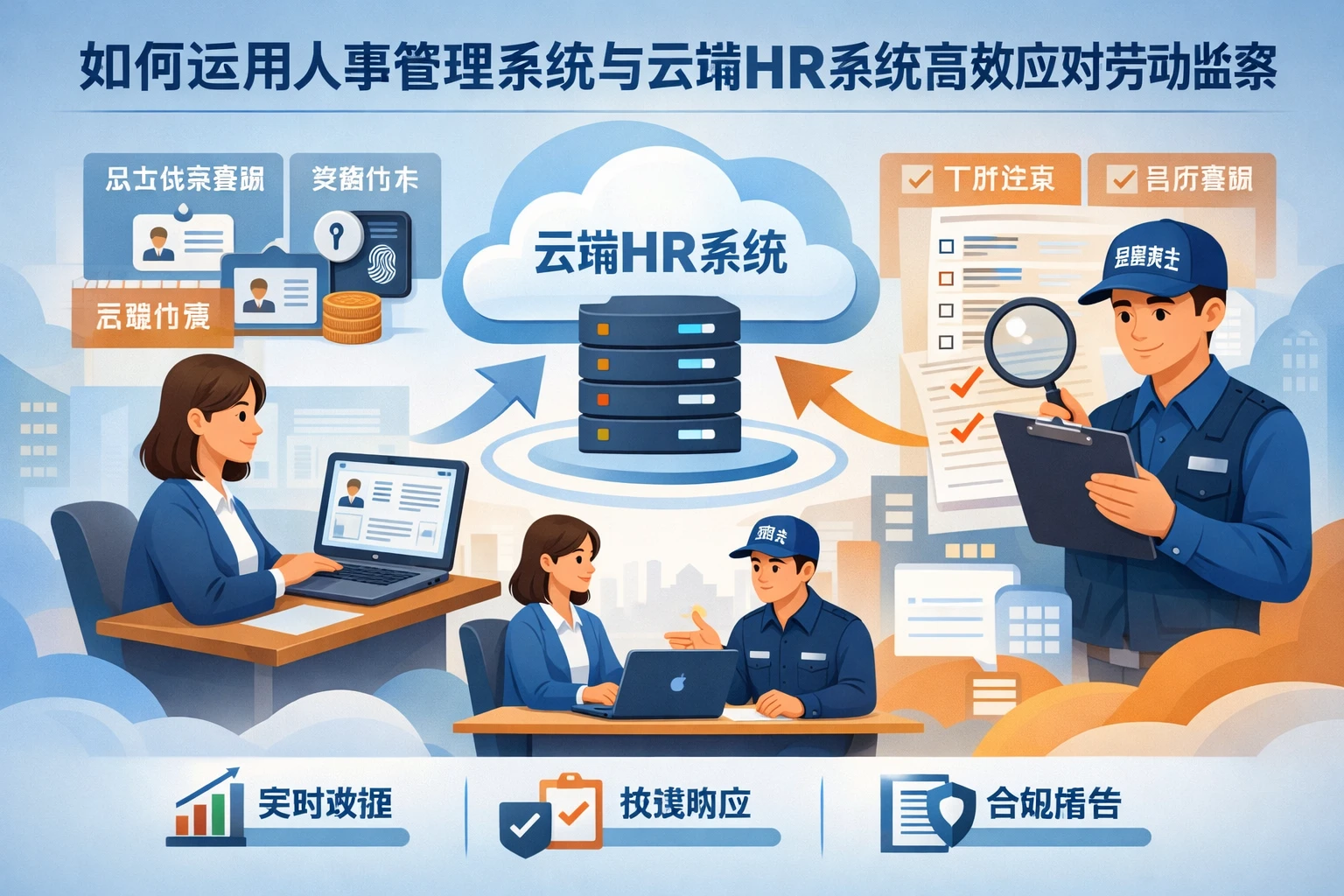 如何运用人事管理系统与云端HR系统高效应对劳动监察