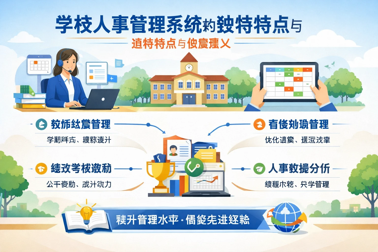 学校人事管理系统的独特特点与借鉴意义