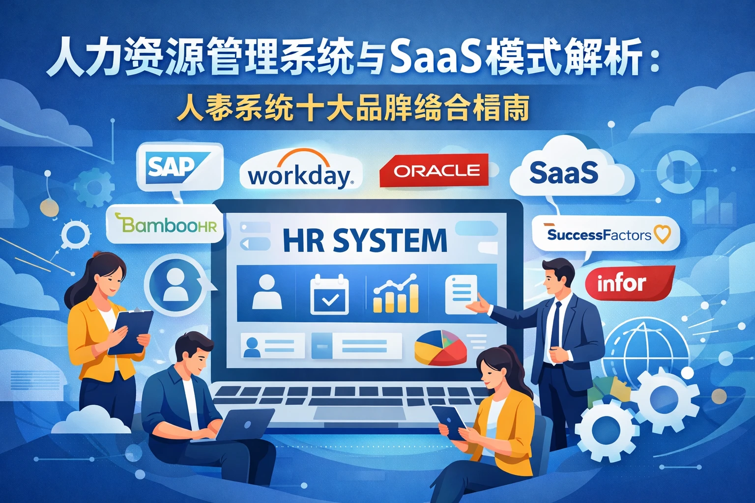 人力资源管理系统与SaaS模式解析：人事系统十大品牌综合指南