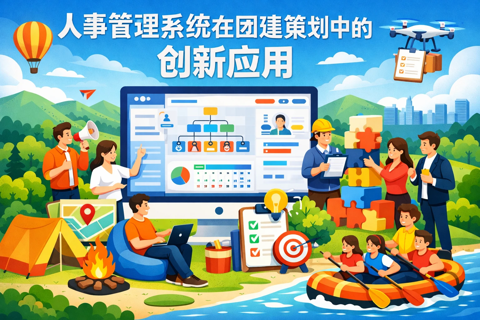 人事管理系统在团建策划中的创新应用
